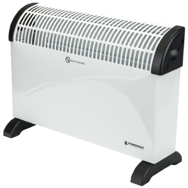 Convector Powermat PM-GK-2500D White 20 m², 2000 W, Mecanic, Pe podea photo 2