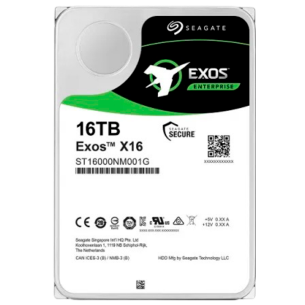 HDD Seagate Exos X18 3.5'' 16 ТБ  photo 1