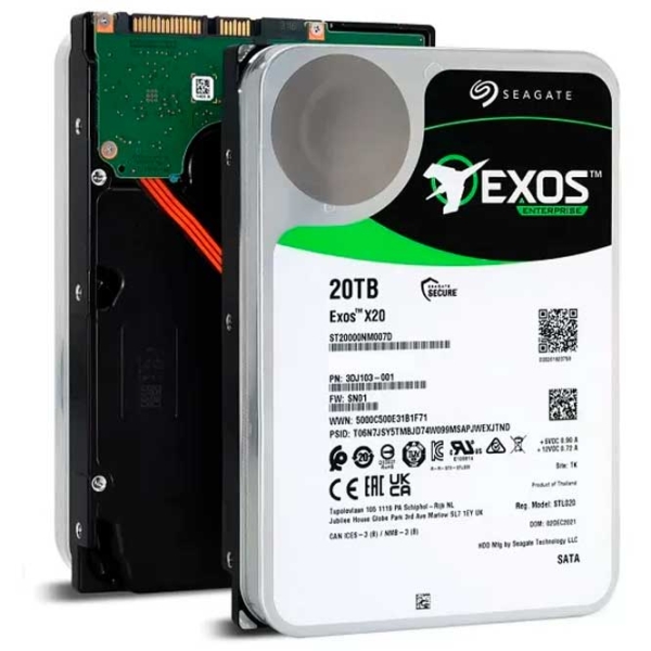 HDD Seagate Exos X20 3.5'' 20 TB  photo 3