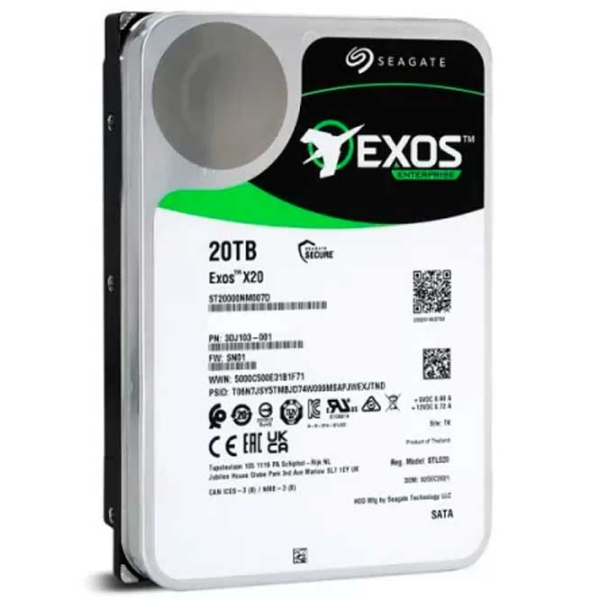 HDD Seagate Exos X20 3.5'' 20 TB  photo 4