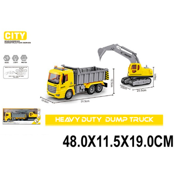 Camion Richi Tichi 70166 8600022870166
Gray
Yellow  photo 3