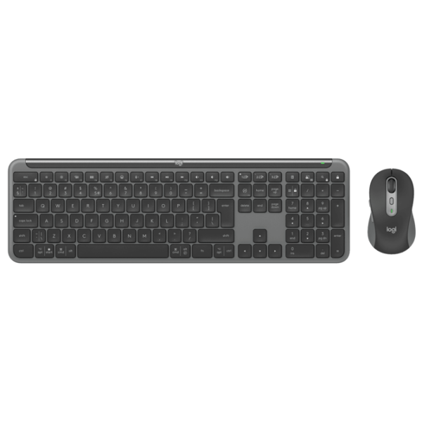Tastatura & Mouse Logitech MK950 Black Home and Office, Fără fir photo 1