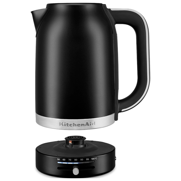 Электрочайник KitchenAid 5KEK1701EBM Черный 2400 Вт, 1.7л, Внутреннее покрытие: Нержавеющая сталь photo 4