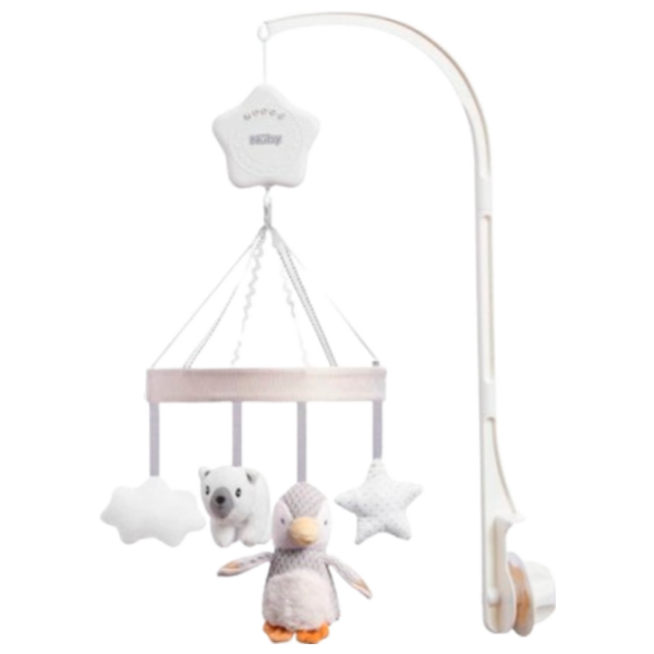 Jucărie pentru pătuțuri și cărucioare Nuby Baby Mix ID99613 White 1+ photo 1