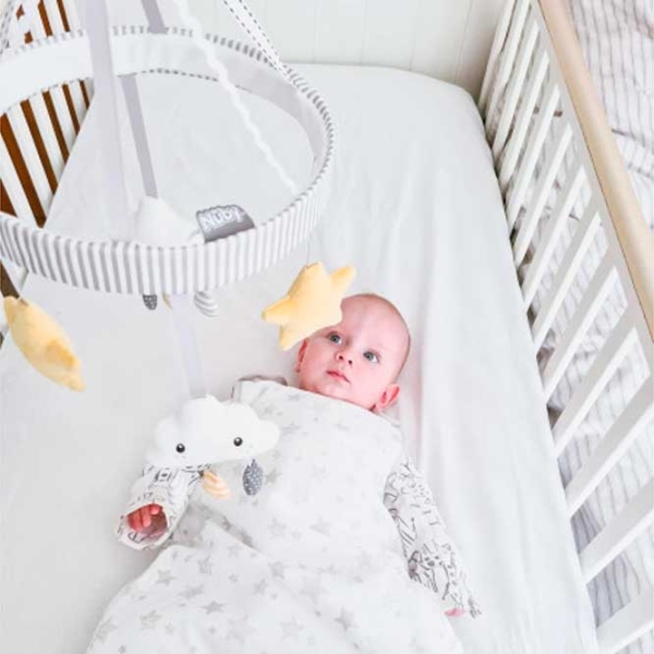 Jucărie pentru pătuțuri și cărucioare Nuby Baby Mix ID99828 White 1+ photo 6
