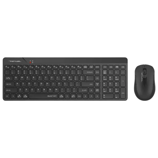 Клавиатура и Мышь A4Tech FG2300 Air Черный Для дома и офиса, Беспроводные photo 1