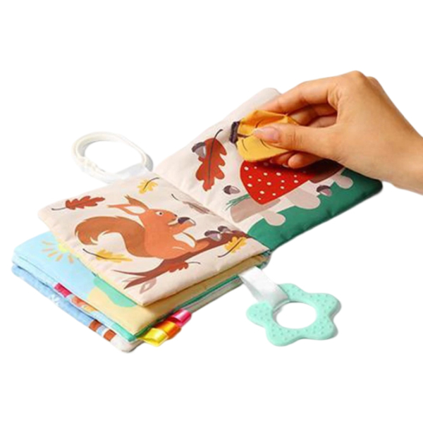 Joc educativ BabyOno Seasons Carte educativă, 3+ photo 2