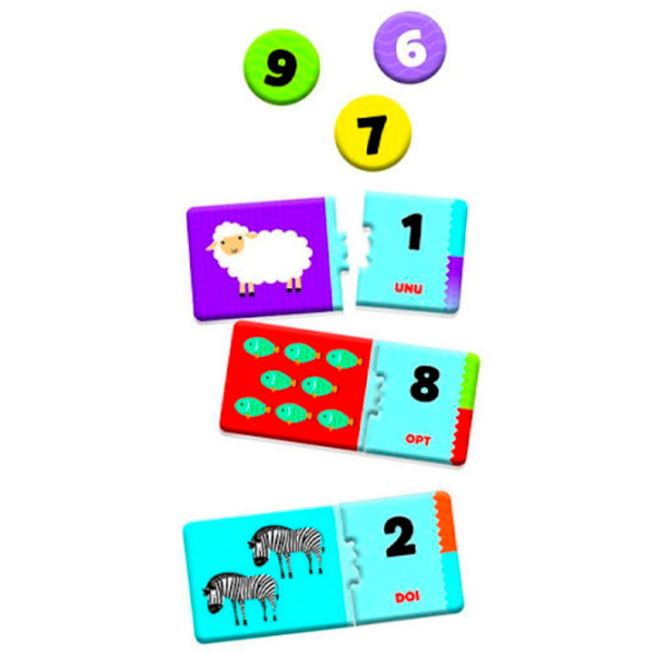 Joc educativ Agerino Numbers Dezvoltare, 3+ photo 2
