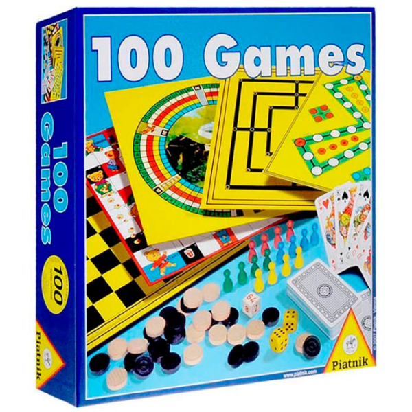 Развивающий набор Piatnik 100 Games Развитие, 7+