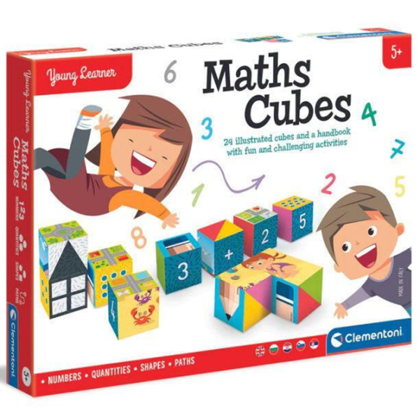 Joc educativ Miscellaneous Math Cubes Dezvoltare, 5+ photo 2