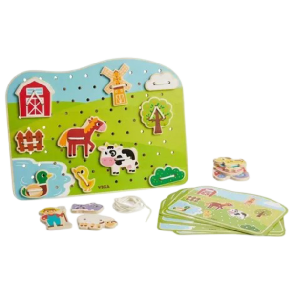 Joc educativ VIGA Farm Dezvoltare, 2+ photo 2