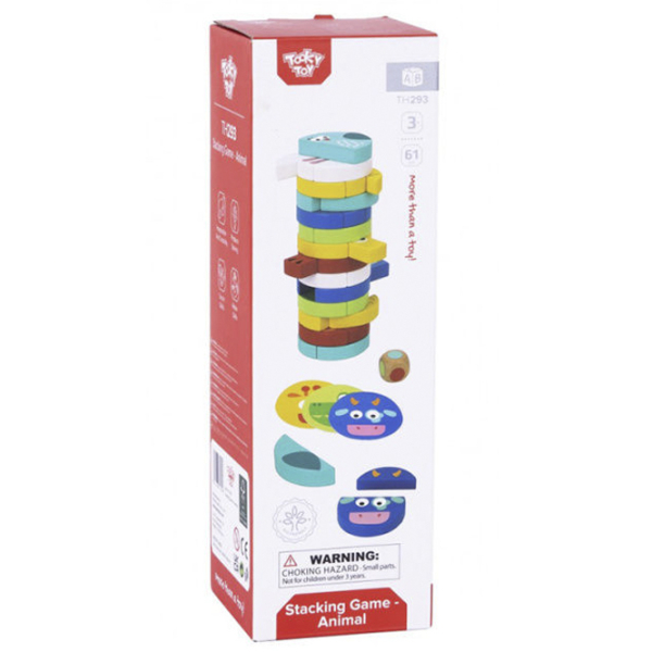 Joc de masă Tooky Toy Djenga Joc de logică, 3+ photo 1