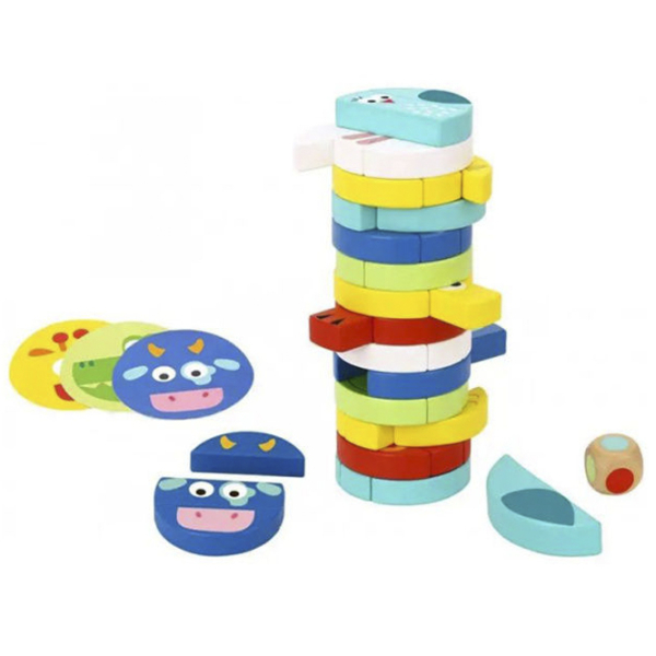 Joc de masă Tooky Toy Djenga Joc de logică, 3+ photo 2