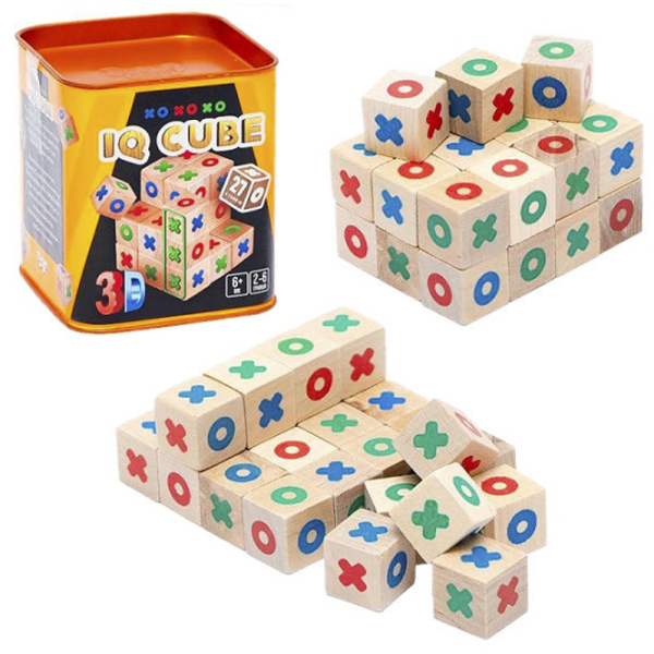 Joc educativ Insportline IQ Cube Joc de logică, 6+ photo 1