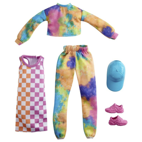 Haine pentru păpuși Barbie 2 Pack model GWF04  3+ photo 5