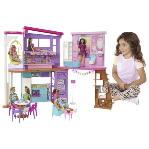 Căsuță pentru păpuși Barbie Vacation House căsuță HCD50  3+ photo 3