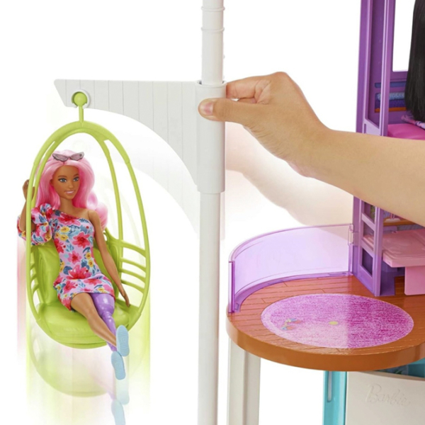 Căsuță pentru păpuși Barbie Vacation House căsuță HCD50  3+ photo 5