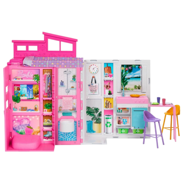 Căsuță pentru păpuși Barbie Barbie's vacation house căsuță HRJ76  3+ photo 1