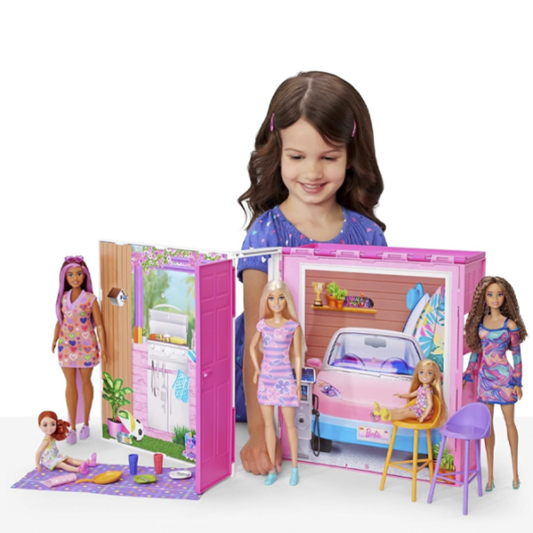 Căsuță pentru păpuși Barbie Barbie's vacation house căsuță HRJ76  3+ photo 2