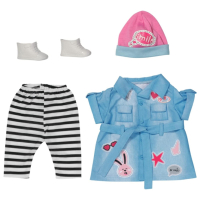 Haine pentru păpuși Zapf Deluxe Jeans Dress haine 832585  3+