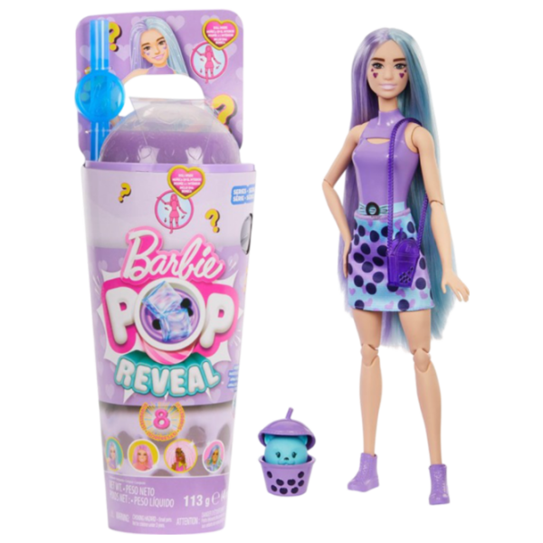Păpușă Barbie Bubble Tea model HTJ19  3+ photo 1