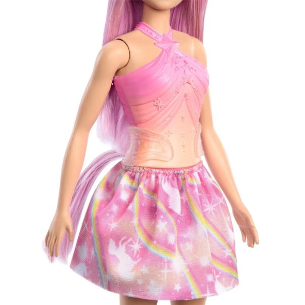 Păpușă Barbie Dreamtopia Unicorn model HRR13 3+ photo 4