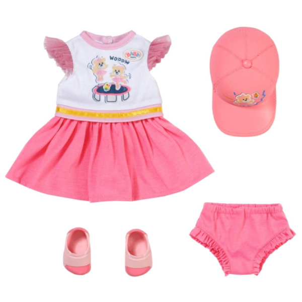 Haine pentru păpuși Zapf Kindergarten Basecap Set haine 831946  3+ photo 1