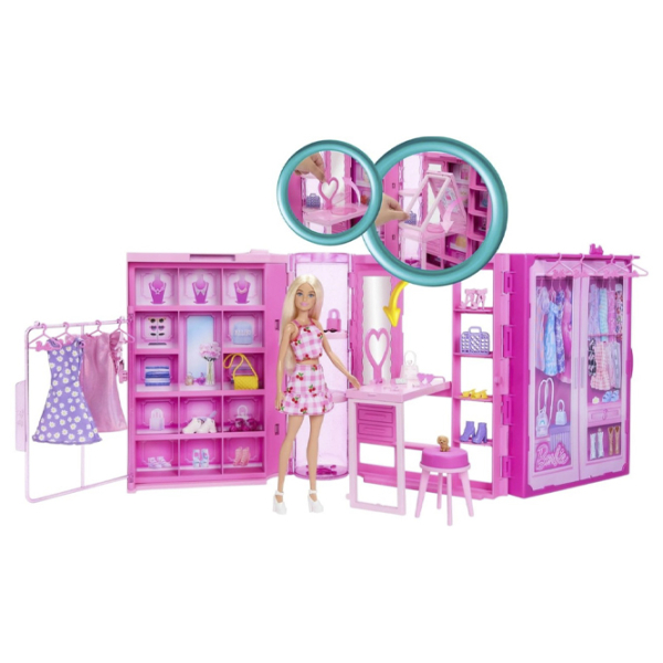 Set Barbie Dream Closet & Accessories model HXD58  3+ photo 2