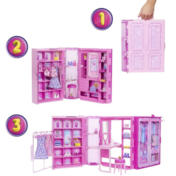 Set Barbie Dream Closet & Accessories model HXD58  3+ photo 3