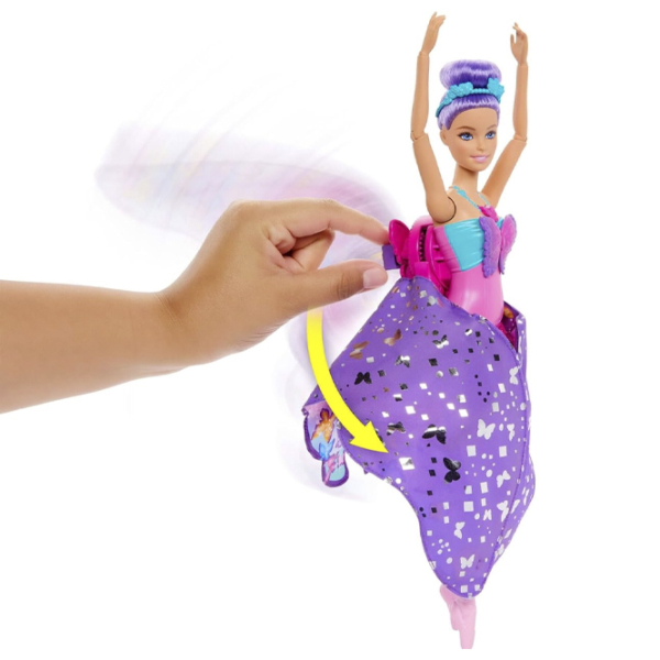 Păpușă Barbie Magic wings zână HXJ10  3+ photo 3