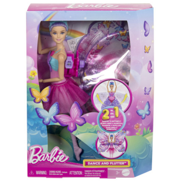 Păpușă Barbie Magic wings zână HXJ10  3+ photo 4