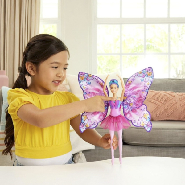 Păpușă Barbie Magic wings zână HXJ10  3+ photo 5