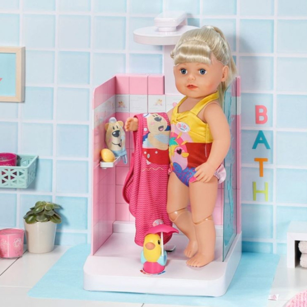Accesorii pentru păpușă Zapf Bath Walk in Shower cabină duș 830604  3+ photo 4