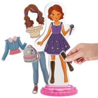 Haine pentru păpuși Quercetti Magnetic Fashion Laura haine 2926  5+