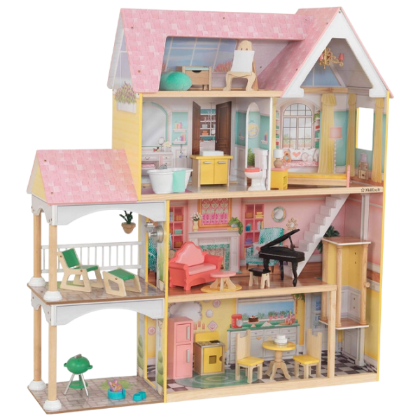Домик для кукол KidKraft Lola Mansion домик 65958-CSM 3+ photo 1