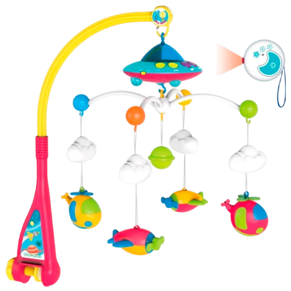 Jucărie pentru pătuțuri și cărucioare Baby Mix Alexis 38648 Multicolor 0+ photo 1