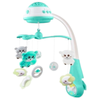 Игрушка для колясок и кроваток Baby Mix Animals FS-35604 Мятный 0+