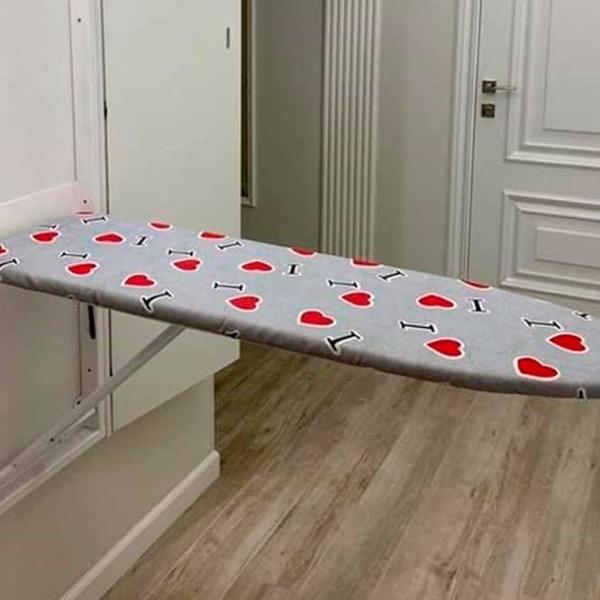 Masă de călcat Alfa Mobila 7506 White Lungimea suprafeței de lucru: 118 cm, Lățimea suprafeței de lucru: 48 cm photo 5