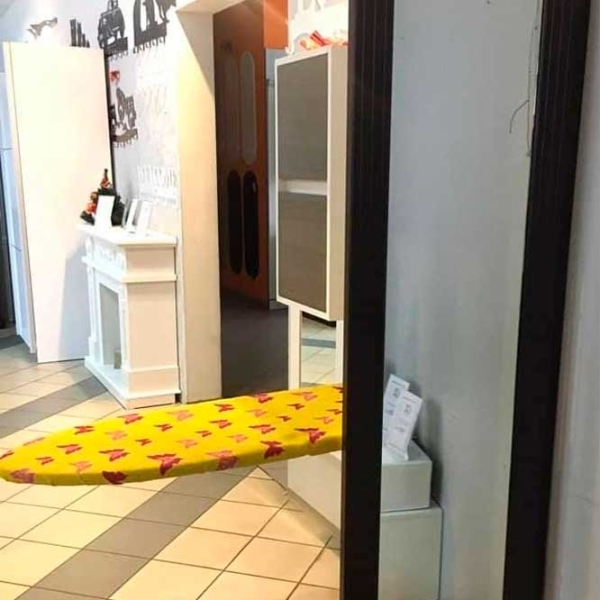 Masă de călcat Alfa Mobila 7506 Wenge Lungimea suprafeței de lucru: 118 cm, Lățimea suprafeței de lucru: 48 cm photo 1