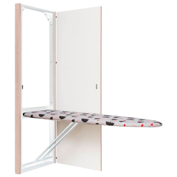 Masă de călcat Alfa Mobila 7505 White Lungimea suprafeței de lucru: 118 cm, Lățimea suprafeței de lucru: 49 cm photo 1