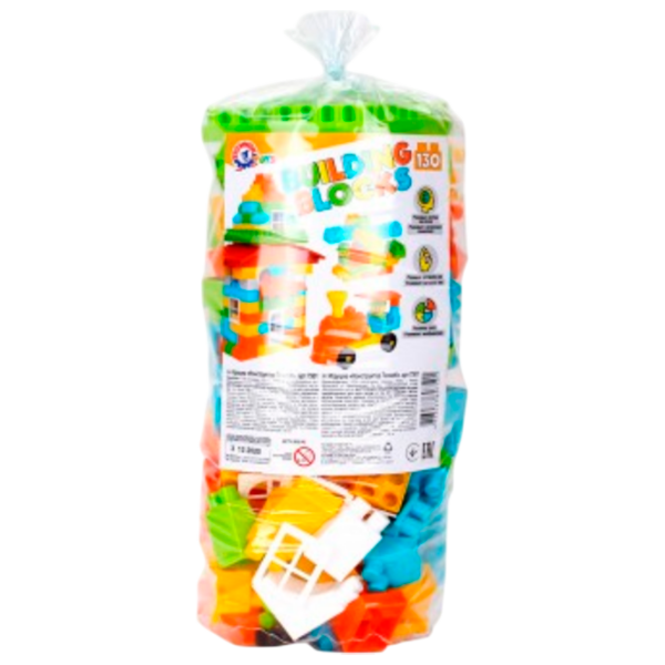 Constructor Building Blocks R37/17 Multicolor Numărul de piese 130, 3+