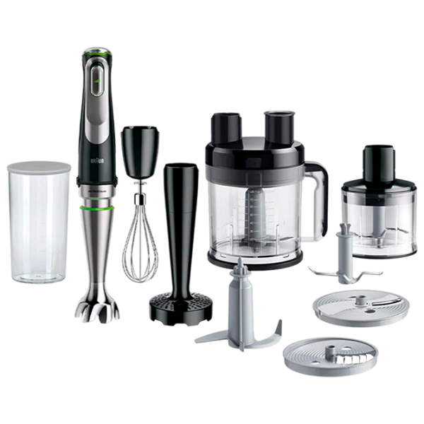 Blender de mână Braun MQ9187XLIBK Black  photo 1