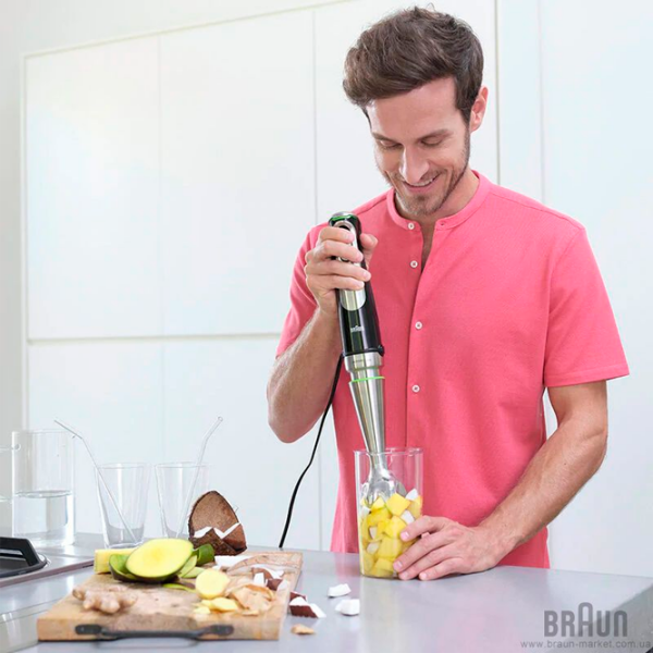Blender de mână Braun MQ9187XLIBK Black  photo 4