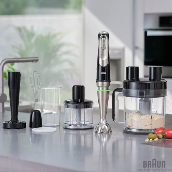Blender de mână Braun MQ9187XLIBK Black  photo 6