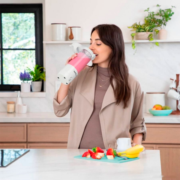 Blender portabil Nutribullet NBP003W White  photo 5