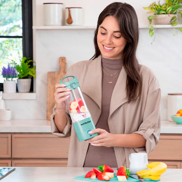 Blender portabil Nutribullet NBP003LBL Aquamarin  photo 4