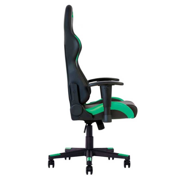 Игровое кресло Nowy Styl Hexter ML Черный Зелёный  photo 4