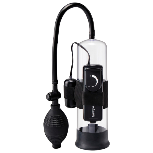 Насос для члена Pipedream Pump Worx Beginner’s Vibrating Pump 05433900000 Прозрачный  photo 1
