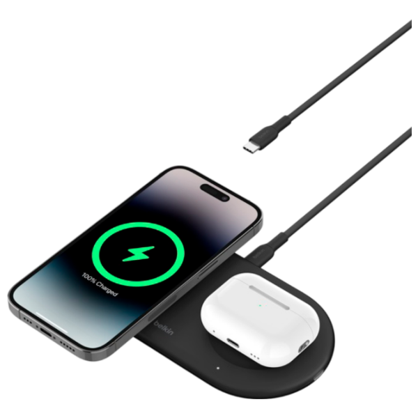 Беспроводная зарядка Belkin Qi2 (15 Вт) Черный  / Черный photo 1