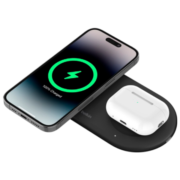 Беспроводная зарядка Belkin Qi2 (15 Вт) Черный  / Черный photo 2